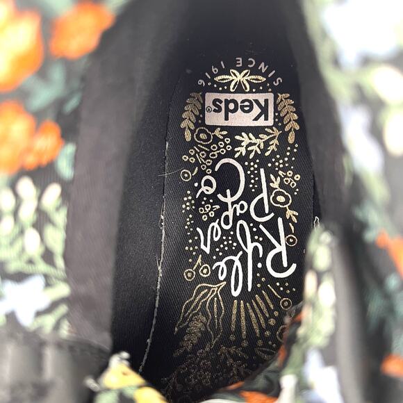 Keds Scout Iv Lottie X Rifle Paper Co Women’s Floral Lace Up Hi Top Boots Shoes - Picture 8 of 9